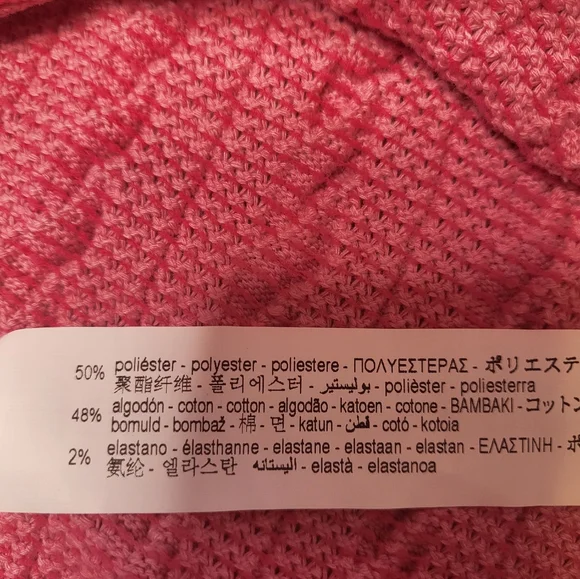 ZARA Floral Embroidery Cable Knit Mini Tank Dress - Picture 9 of 9